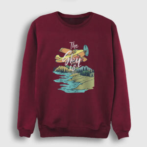 Alaska Sweatshirt bordo