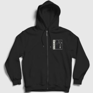 Album Cover The Twilight Sad Fermuarlı Kapşonlu Sweatshirt Siyah