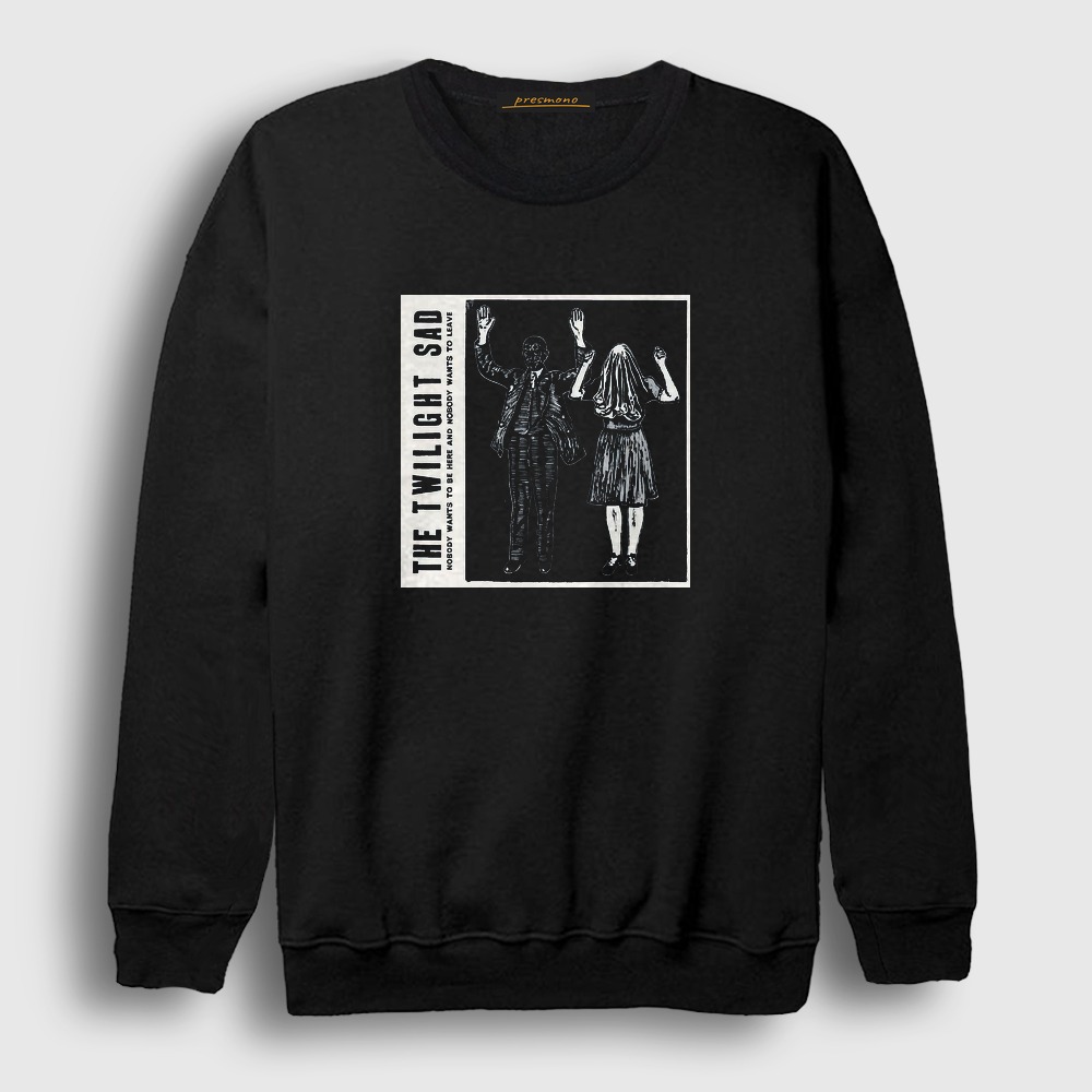 Album Cover The Twilight Sad Sweatshirt Siyah
