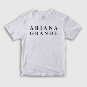 Ariana Grande Çocuk Tişört beyaz