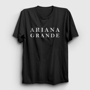 Ariana Grande Tişört siyah