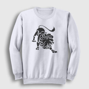 Aslan Sweatshirt beyaz