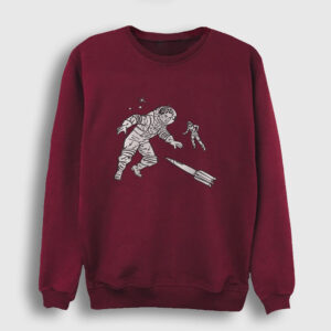 Astronauts Sweatshirt bordo