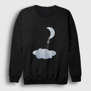 Aya Tırmanmak Sweatshirt siyah