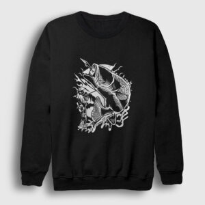 Balıkçı Sweatshirt siyah