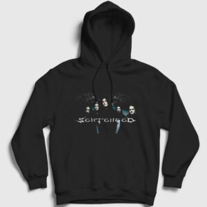 Band Metal Sentenced Kapşonlu Sweatshirt Siyah