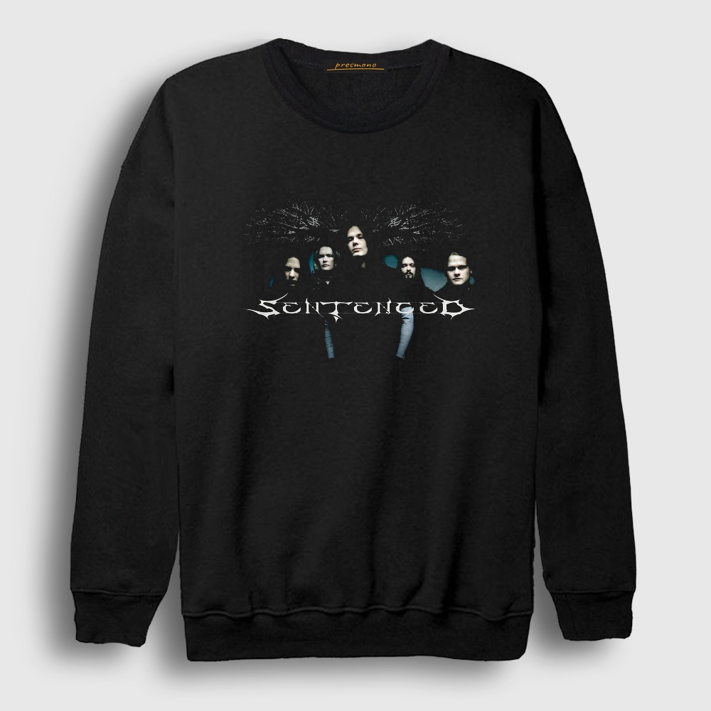 Band Metal Sentenced Sweatshirt Siyah