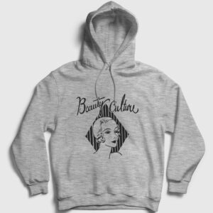 Beauty Culture Kapşonlu Sweatshirt gri kırçıllı