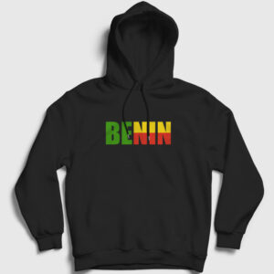 Benin Kapşonlu Sweatshirt siyah