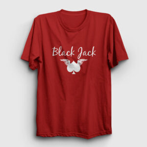 Blackjack Tişört kırmızı