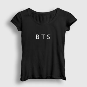 BTS Kadın Tişört siyah