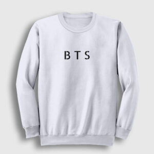 BTS Sweatshirt beyaz