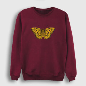 Butterfly Sweatshirt bordo