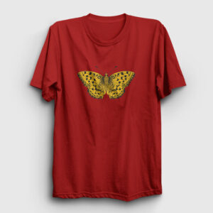 Butterfly Tişört kırmızı