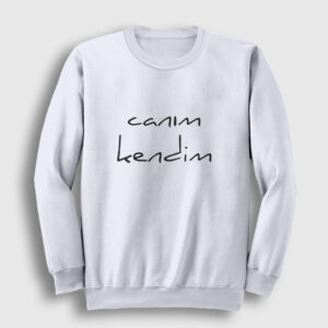 Canım Kendim Sweatshirt beyaz