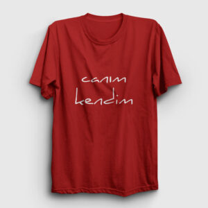 Canım Kendim Tişört kırmızı