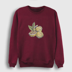 Ceviz Sweatshirt bordo