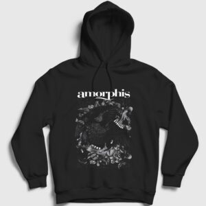 Circle Metal Amorphis Kapşonlu Sweatshirt Siyah