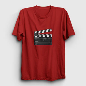 Clapperboard Tişört kırmızı