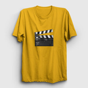 Clapperboard Tişört sarı
