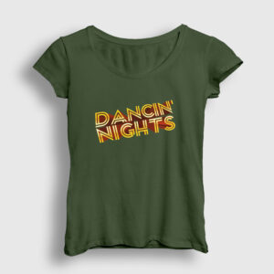 Dancin Nights Kadın Tişört haki