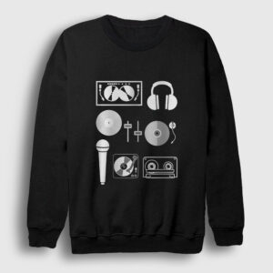 DJ Sweatshirt siyah