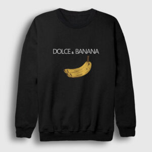 Dolce And Banana Sweatshirt siyah