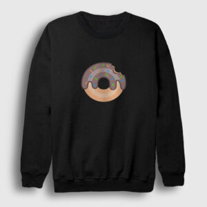 Donut Sweatshirt siyah