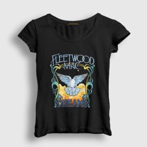 Dreams Rock Fleetwood Mac Kadın Tişört Siyah