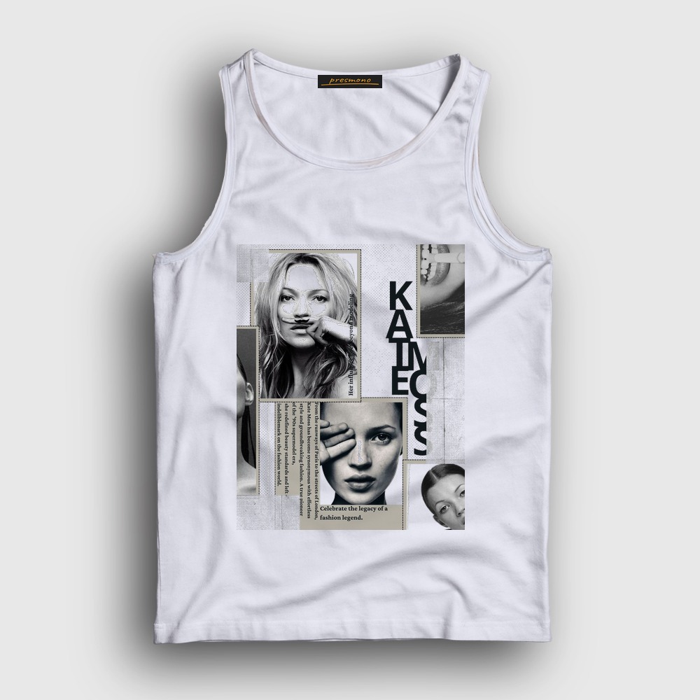 Fashion Legend Kate Moss Model Atlet Beyaz