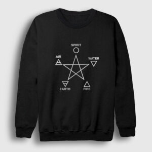 Five Elements Pagan Sweatshirt siyah
