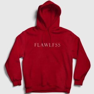 FLAWLFSS Kapşonlu Sweatshirt kırmızı