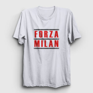Forza Milan Tişört beyaz