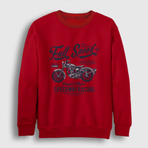 Full Speed Sweatshirt kırmızı