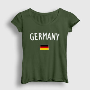 Germany Kadın Tişört haki