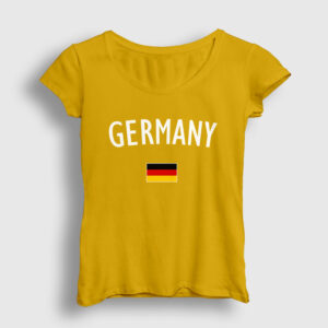 Germany Kadın Tişört sarı