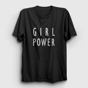 Girl Power Tişört siyah