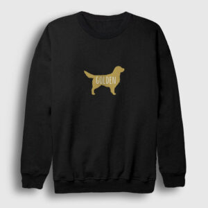 Golden Retriever Sweatshirt siyah