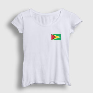 Guyana Kadın Tişört beyaz