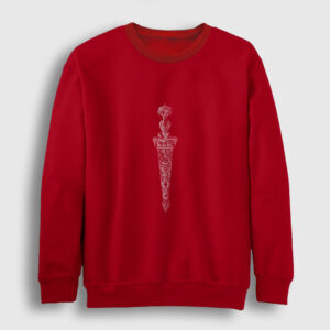 Hançer Sweatshirt kırmızı