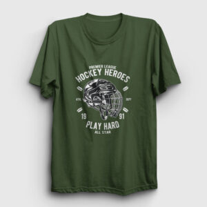 Hockey Heroes Buz Hokeyi Tişört haki
