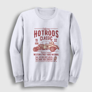 Hotrod Classic Sweatshirt beyaz