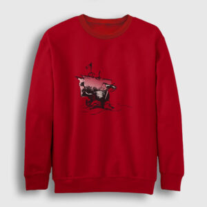 Journey Sweatshirt kırmızı