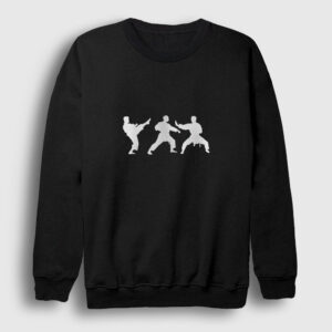 Karate Sweatshirt siyah