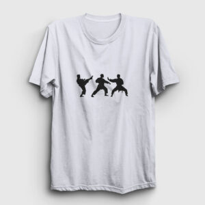Karate Tişört beyaz