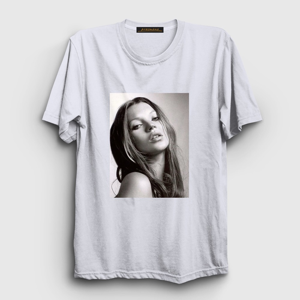 Kate V2 Moss Model Tişört Beyaz
