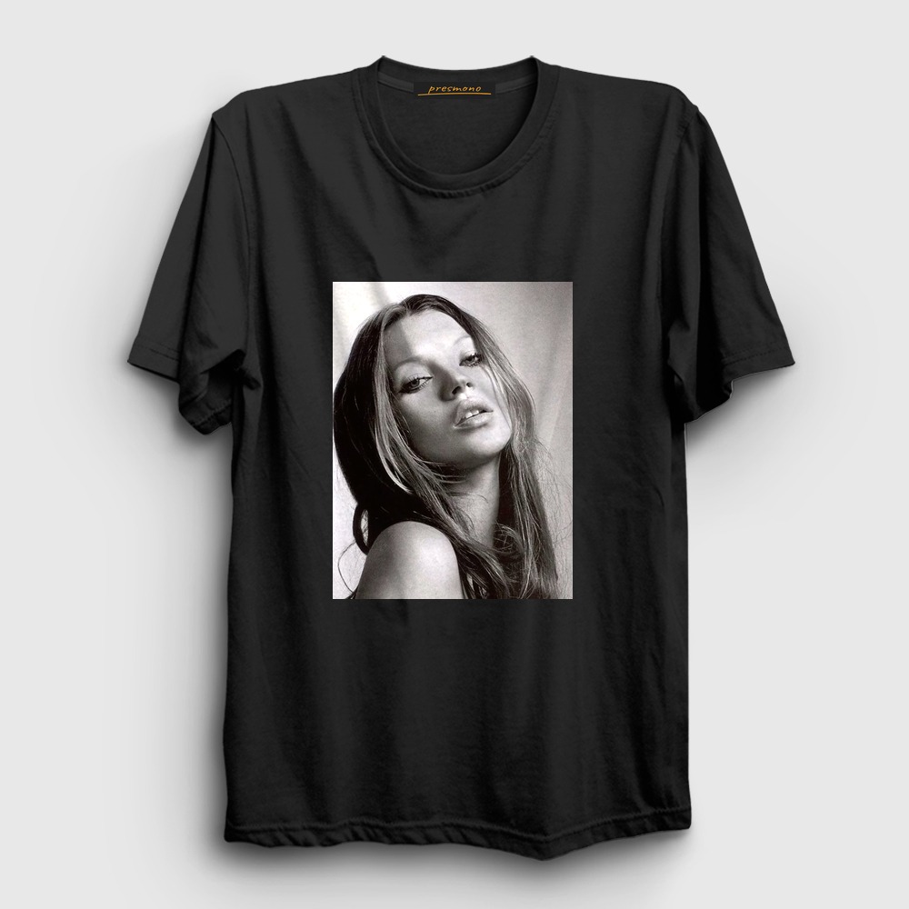 Kate V2 Moss Model Tişört Siyah