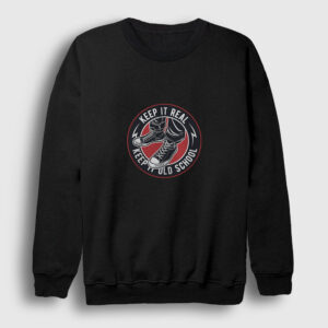 Keep It Old School Sweatshirt siyah