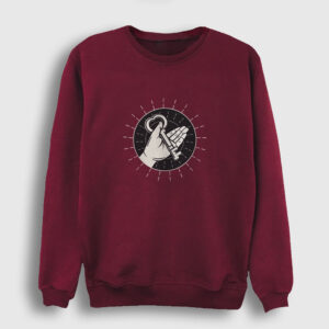Key Of Life Sweatshirt bordo