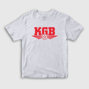 KGB Çocuk Tişört beyaz